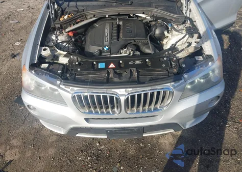 2011 BMW X3 xDrive35I z USA, uszkodzony, nr VIN 5UXWX7C56BL730405